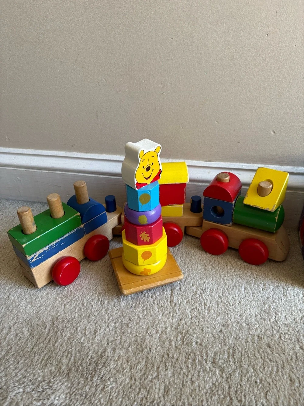 Melissa and Doug stacking and learning toy lot
